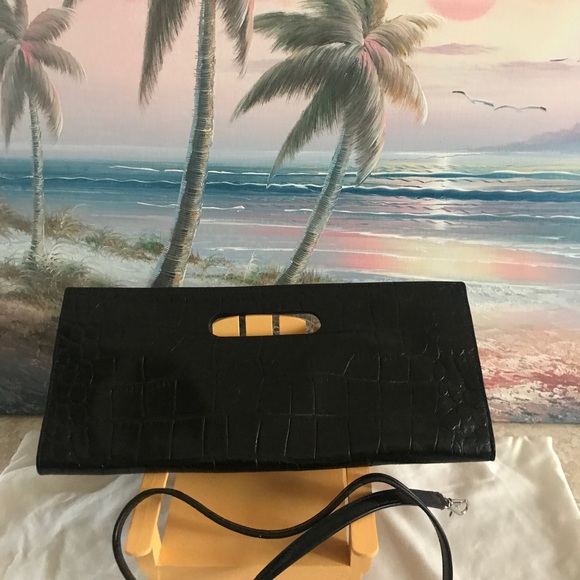 Michael Kors Tilda Clutch Large , Black - Picture 13 of 16